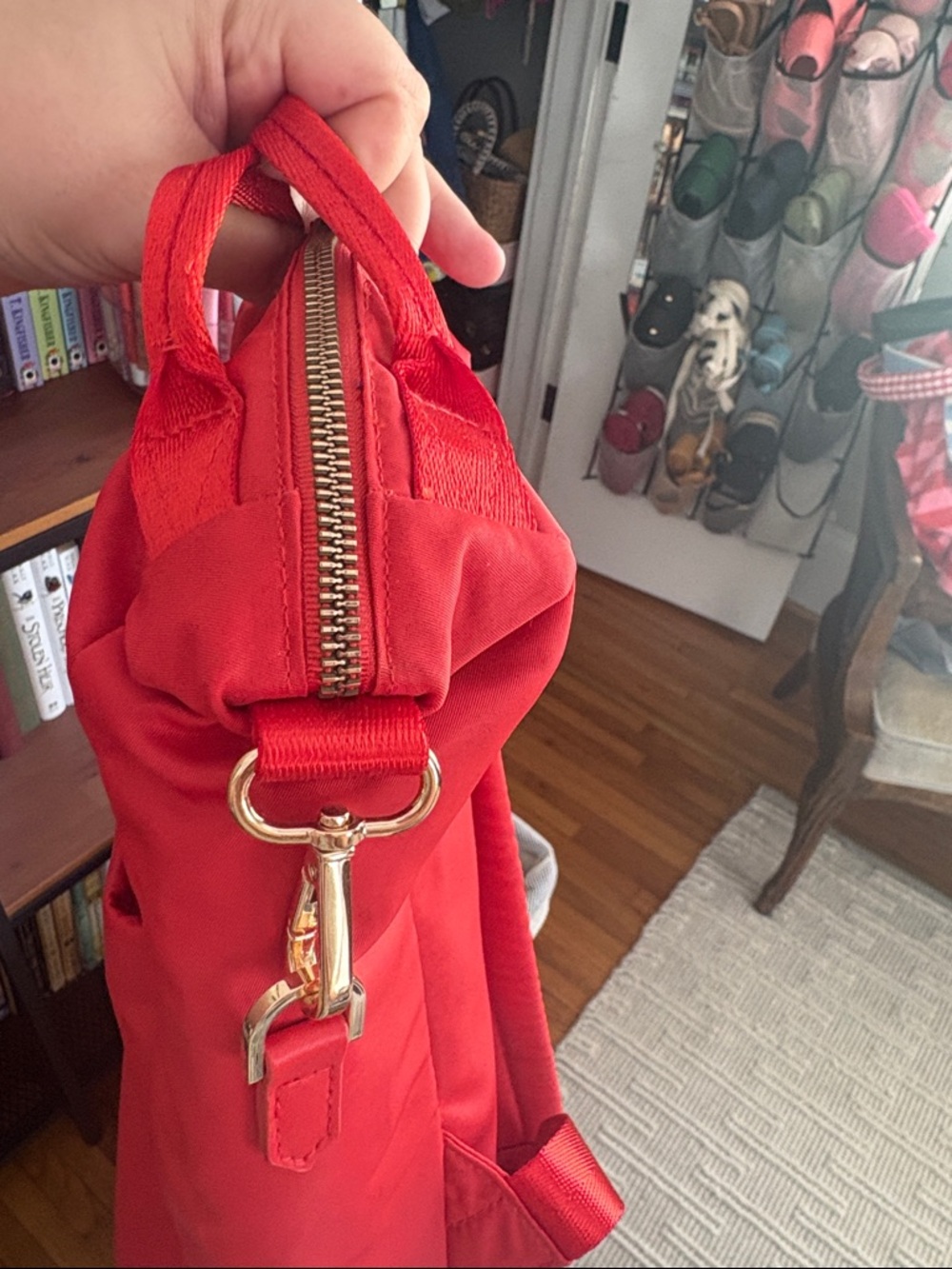 Target Red Mini Backpack with Top Handles - Picture 6 of 8